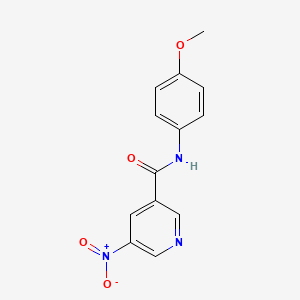 N-(4-Methoxyphenyl)-5-nitropyridine-3-carboxamide