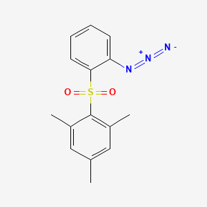 2-(2-Azidobenzene-1-sulfonyl)-1,3,5-trimethylbenzene