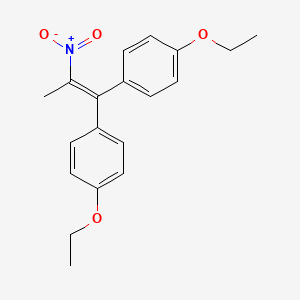 1,1'-(2-Nitroprop-1-ene-1,1-diyl)bis(4-ethoxybenzene)