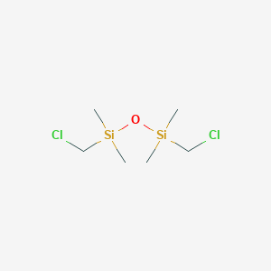 molecular formula C6H16Cl2OSi2 B145944 1,3-双(氯甲基)-1,1,3,3-四甲基二硅氧烷 CAS No. 2362-10-9
