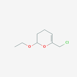 6-(Chloromethyl)-2-ethoxy-3,4-dihydro-2H-pyran