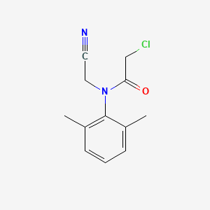 2-Chloro-N-(cyanomethyl)-N-(2,6-dimethylphenyl)acetamide