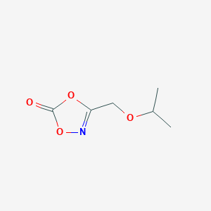 3-{[(Propan-2-yl)oxy]methyl}-5H-1,4,2-dioxazol-5-one