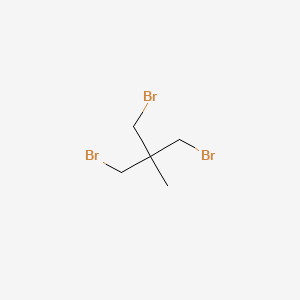 molecular formula C5H9Br3 B14594586 Propane, 1,3-dibromo-2-(bromomethyl)-2-methyl- CAS No. 60111-68-4