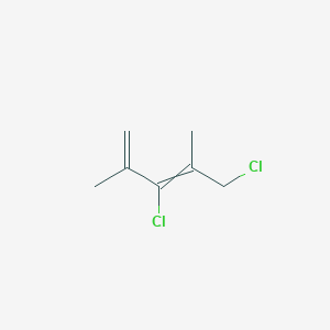 molecular formula C7H10Cl2 B14594595 3,5-Dichloro-2,4-dimethylpenta-1,3-diene CAS No. 61170-08-9