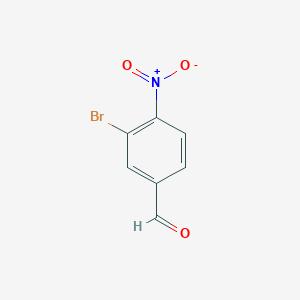 B145946 3-Bromo-4-nitrobenzaldehyde CAS No. 101682-68-2