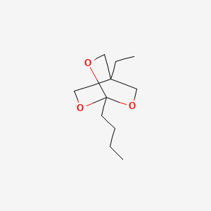 1-Butyl-4-ethyl-2,6,7-trioxabicyclo(2.2.2)octane