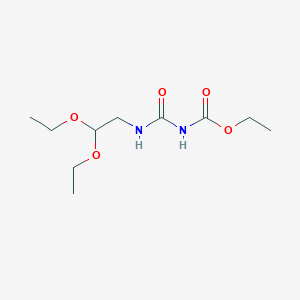 molecular formula C10H20N2O5 B14594714 Ethyl [(2,2-diethoxyethyl)carbamoyl]carbamate CAS No. 61224-22-4