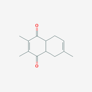 2,3,6-Trimethyl-4a,5,8,8a-tetrahydronaphthalene-1,4-dione