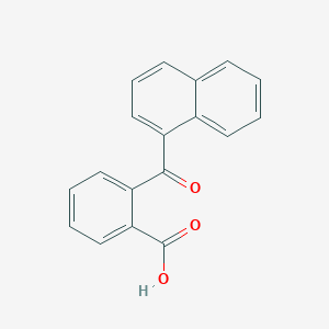 molecular formula C18H12O3 B145948 2-(1-萘酰基)苯甲酸 CAS No. 5018-87-1