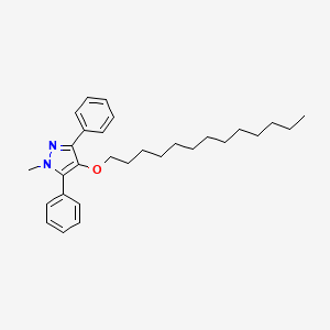 1-Methyl-3,5-diphenyl-4-(tridecyloxy)-1H-pyrazole