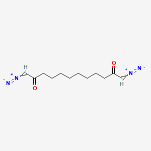 1,12-Bis(diazonio)dodeca-1,11-diene-2,11-bis(olate)