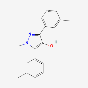 1-Methyl-3,5-bis(3-methylphenyl)-1H-pyrazol-4-ol