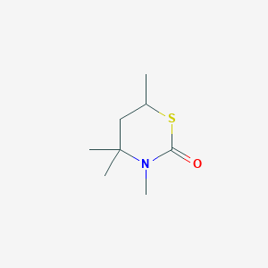 3,4,4,6-Tetramethyl-1,3-thiazinan-2-one