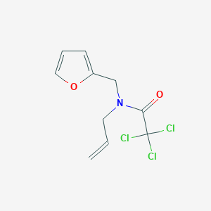 Acetamide, 2,2,2-trichloro-N-(2-furanylmethyl)-N-2-propenyl-