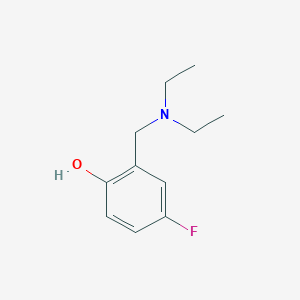 2-[(Diethylamino)methyl]-4-fluorophenol