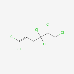 1,1,4,4,5,6-Hexachlorohex-1-ene