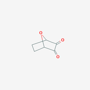 molecular formula C6H6O3 B14595495 7-Oxabicyclo[2.2.1]heptane-2,3-dione CAS No. 59896-74-1