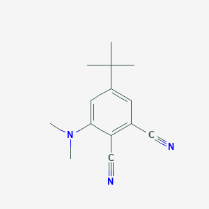 5-tert-Butyl-3-(dimethylamino)benzene-1,2-dicarbonitrile