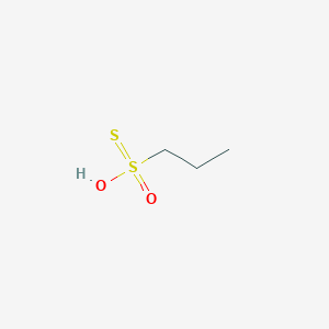 Propane-1-sulfonothioic O-acid