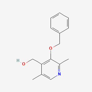 molecular formula C15H17NO2 B14595590 (3-Benzyloxy-2,5-dimethyl-pyridin-4-yl)-methanol CAS No. 61595-41-3