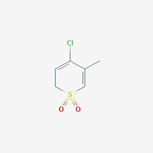 4-Chloro-5-methyl-1lambda~6~-thiopyran-1,1(2H)-dione