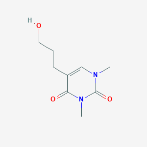 5-(3-Hydroxypropyl)-1,3-dimethylpyrimidine-2,4(1H,3H)-dione