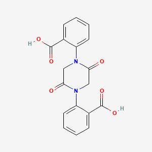 Benzoic acid, 2,2'-(2,5-dioxo-1,4-piperazinediyl)bis-