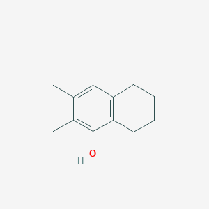 1-Naphthalenol, 5,6,7,8-tetrahydro-2,3,4-trimethyl-