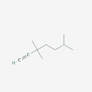 3,3,6-Trimethylhept-1-yne