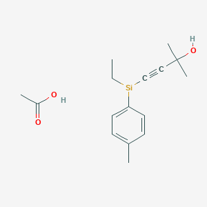 molecular formula C16H23O3Si B14595844 CID 78066199 