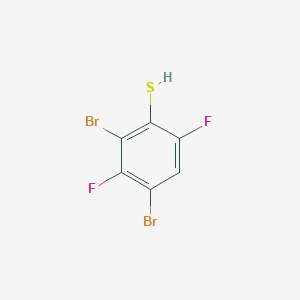 2,4-Dibromo-3,6-difluorothiophenol