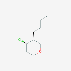 (3R,4R)-3-Butyl-4-chlorooxane