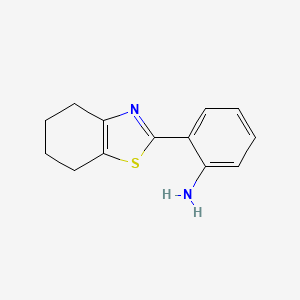 2-(4,5,6,7-Tetrahydro-1,3-benzothiazol-2-yl)aniline