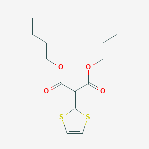 Propanedioic acid, 1,3-dithiol-2-ylidene-, dibutyl ester