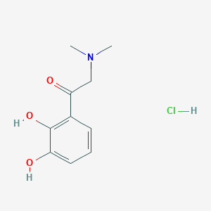 1-(2,3-Dihydroxyphenyl)-2-(dimethylamino)ethanone;hydrochloride