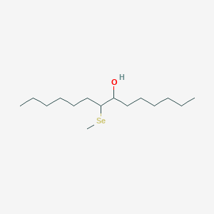 molecular formula C15H32OSe B14596055 8-Methylselanyltetradecan-7-ol CAS No. 60221-19-4