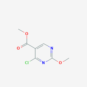 molecular formula C7H7ClN2O3 B1459607 Methyl 4-chloro-2-methoxypyrimidine-5-carboxylate CAS No. 1894033-88-5