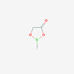 molecular formula C3H5BO3 B14596167 2-Methyl-1,3,2-dioxaborolan-4-one CAS No. 60798-39-2