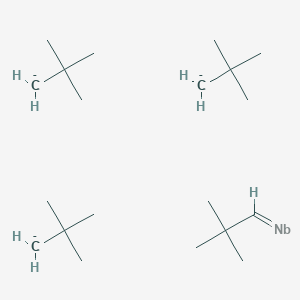 2,2-Dimethylpropylideneniobium;2-methanidyl-2-methylpropane