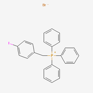 [(4-Iodophenyl)methyl](triphenyl)phosphanium bromide