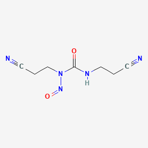 1,3-Bis(2-cyanoethyl)-1-nitrosourea