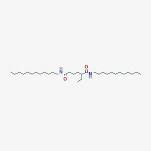 molecular formula C32H64N2O2 B14596371 N~1~,N~6~-Didodecyl-2-ethylhexanediamide CAS No. 61261-69-6