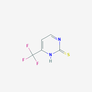 B145964 4-(Trifluoromethyl)pyrimidine-2-thiol CAS No. 136547-17-6