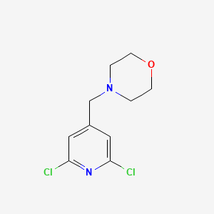 B1459642 4-((2,6-Dichloropyridin-4-yl)methyl)morpholine CAS No. 1015844-22-0