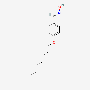 molecular formula C15H23NO2 B14596473 Benzaldehyde, 4-(octyloxy)-, oxime CAS No. 61096-95-5