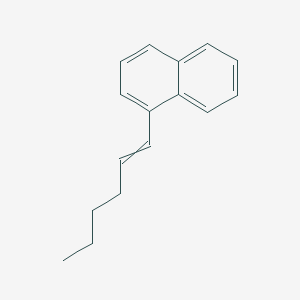 1-(Hex-1-EN-1-YL)naphthalene