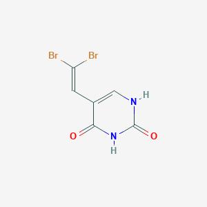 5-(2,2-Dibromoethenyl)pyrimidine-2,4(1H,3H)-dione