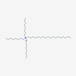 molecular formula C42H88N+ B14596628 N,N,N-Trioctyloctadecan-1-aminium CAS No. 60054-44-6