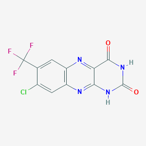 8-Chloro-7-(trifluoromethyl)benzo[g]pteridine-2,4(1H,3H)-dione